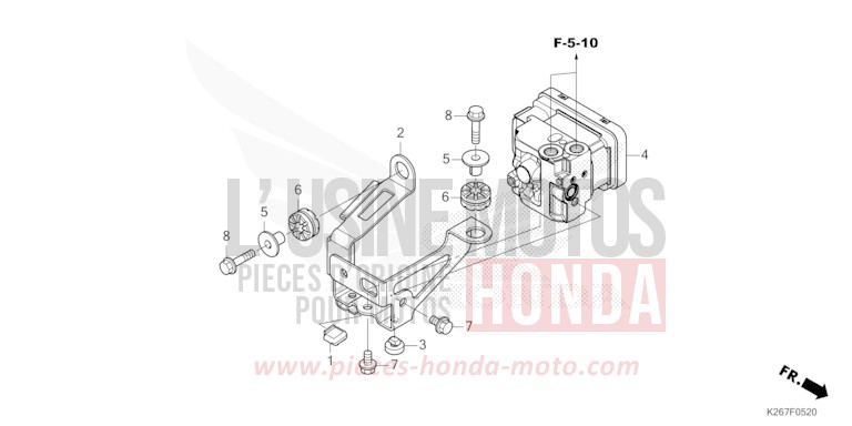 ABS MODULATOR for MSX GROM A SPLENDID BLUE (B219) from 2023